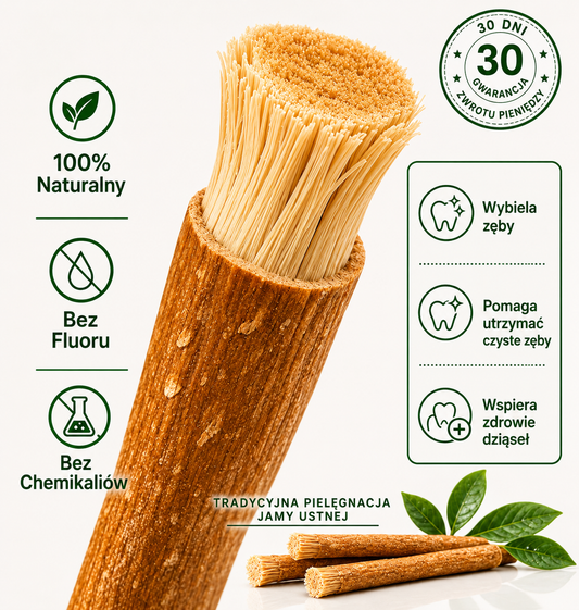 Salvora™ Naturalny Patyczek do Czyszczenia Zębów